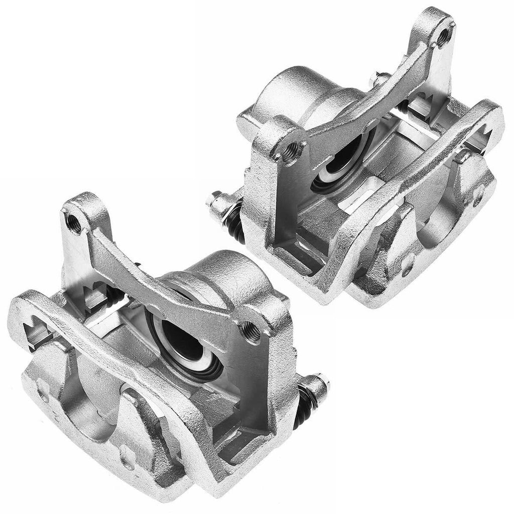Pair Front Brake Calipers for Jeep Cherokee (2014-2018)
