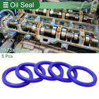 Set of 5 Oil Seal Ring 75x95x9mm for Rotary Shaft (High Pressure)