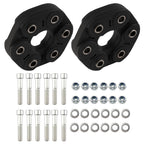 Pair Driveshaft Rubber Flex Disc w/ Bolts for Mercedes W203 W210 W220 (1998–2006)