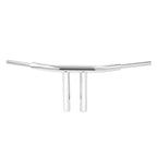 Chrome 10" Rise T-Bar Handlebar for Harley Softail Street Bob (2018–2023)