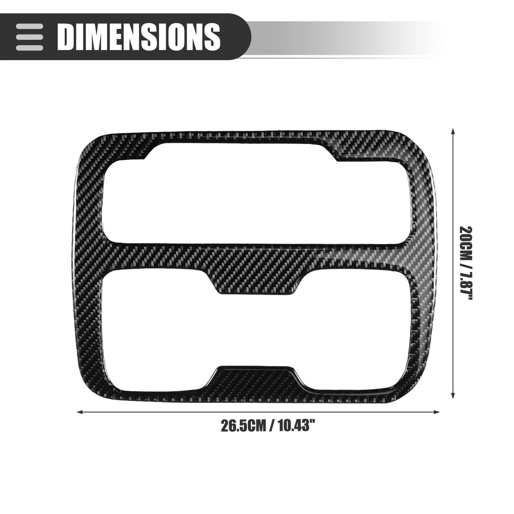 Center Console Gear Shift Panel for Chevrolet Colorado (2015–2022) Black