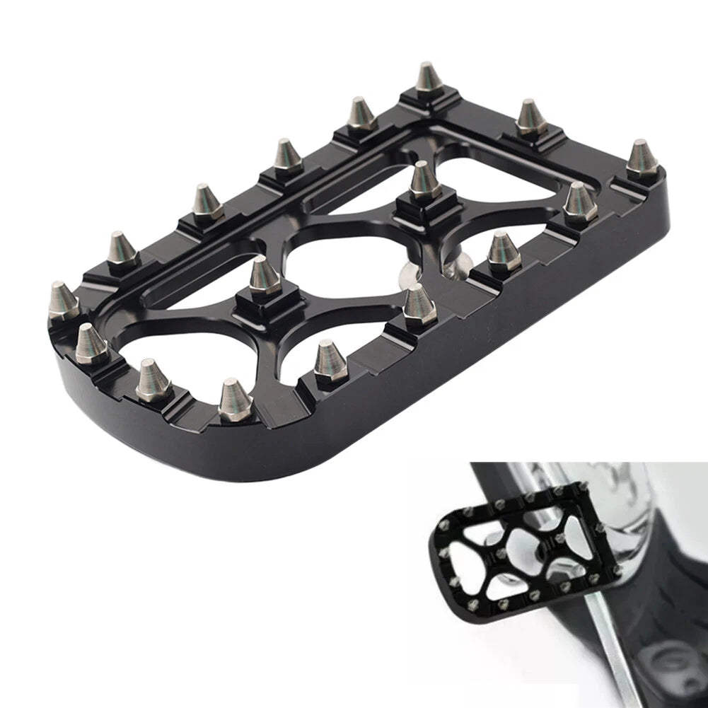 CNC Brake Pedal Pad Cover for Harley Softail Touring Electra Road Glide