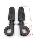 Foot Peg Kit for Yamaha XV250 XV400 XV535 (1.25" Engine Guard)