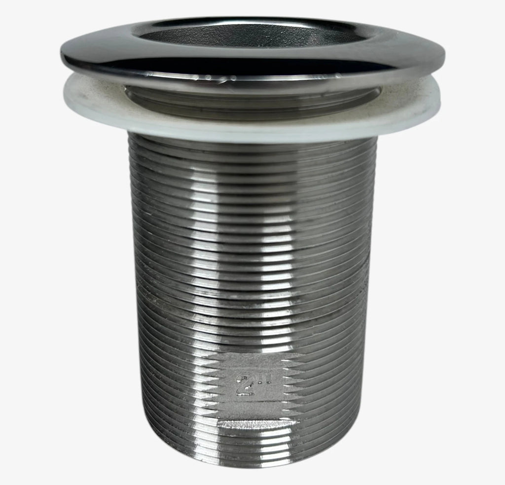 Thru Hull for Gemlux (3 5/8" x 2" NPT Stainless Steel)