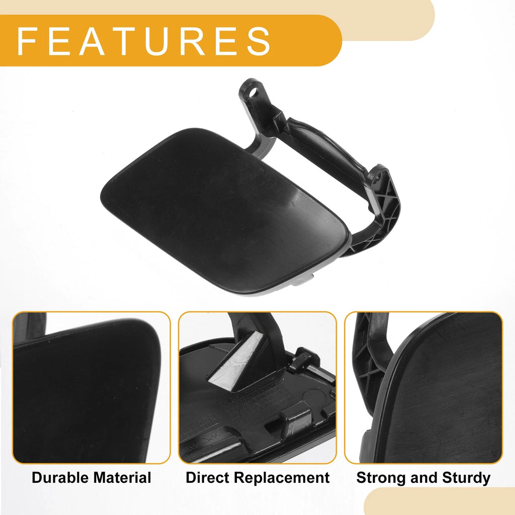 Front Left Washer Nozzle Cover Cap for Audi Q5 (2013–2017) 1 Pc Unpainted