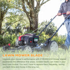 20" Lawn Mower Blade for MNA152505 MNA152701