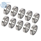 2X Rubber Sealed Deep Groove Ball Bearing 6008-2RS 40mm ID 68mm OD