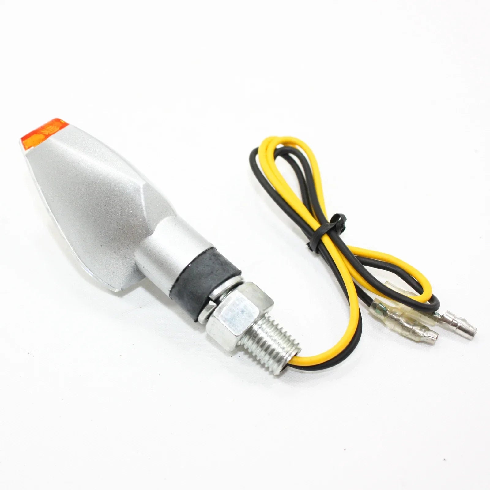 12V LED Indicator Turn Signal Light for Silver PIT Dirt Motorcycle Bike MX
