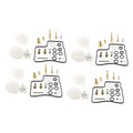 4 x Carburetor Repair Kit for Honda Goldwing 1200 GL1200 (1984-1987)