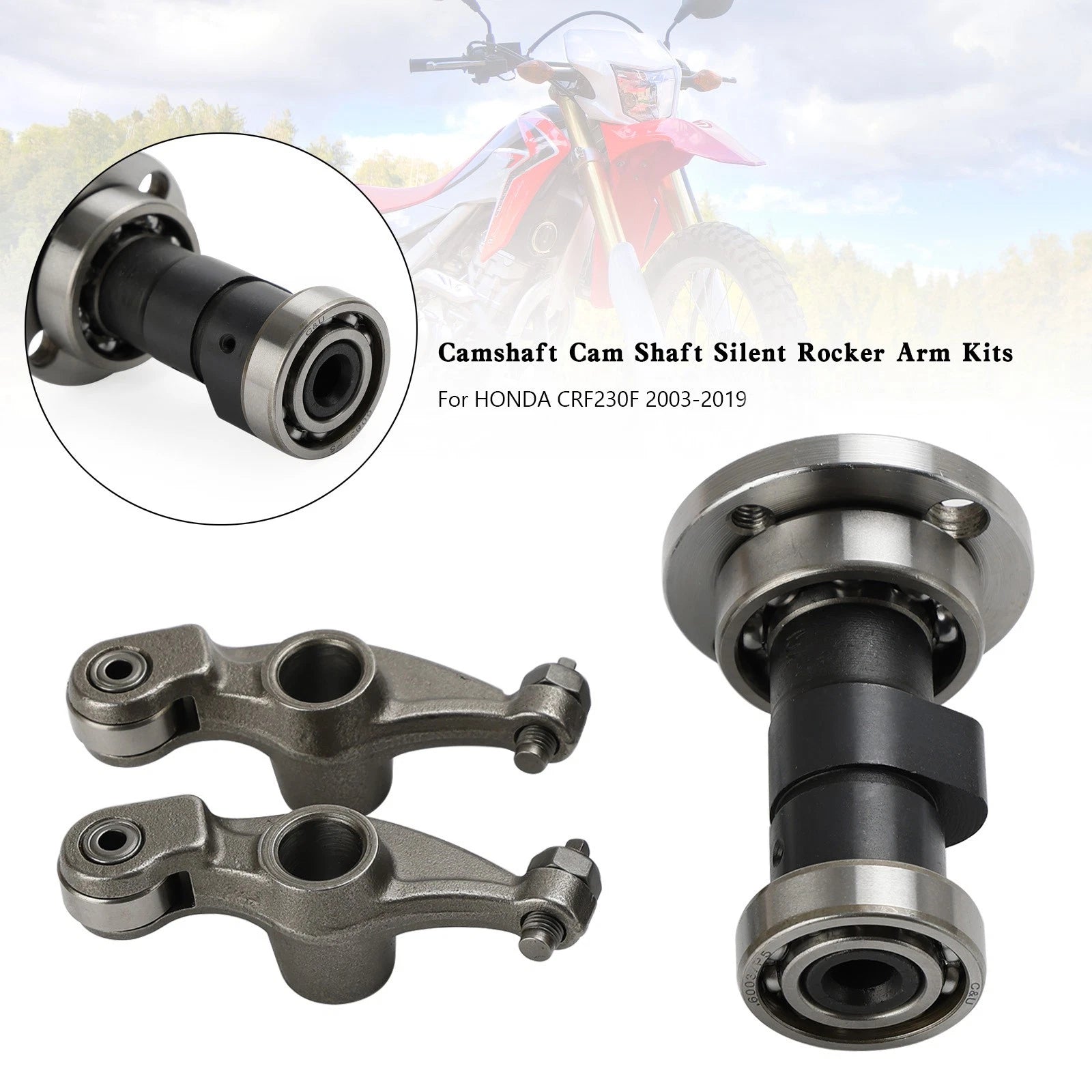 Camshaft Silent Rocker Arm Kit for Honda CRF230F (2003–2019)