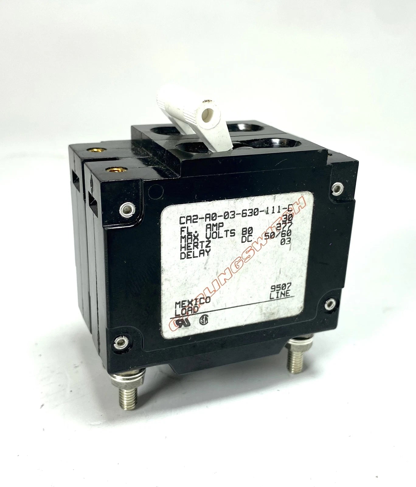 C-Series Circuit Breaker 30A 277V for Carling Technologies (CA2-A0-03-630-111-C)