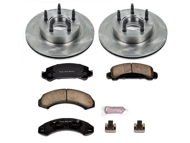Front Brake Pad and Rotor Kit for Mazda Navajo 4WD (1991–1992) VJ441ZJ