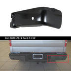 Rear Bumper End for Ford F-150 Styleside (2009–2014) with Sensor Holes, Black