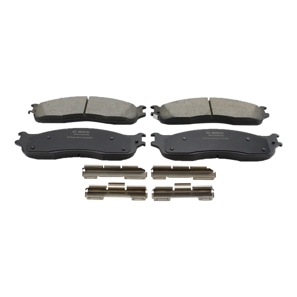 Set of 4 Bosch QuietCast Front Ceramic Brake Pads for Dodge Ram 1500 2500 3500 (2002–2023)