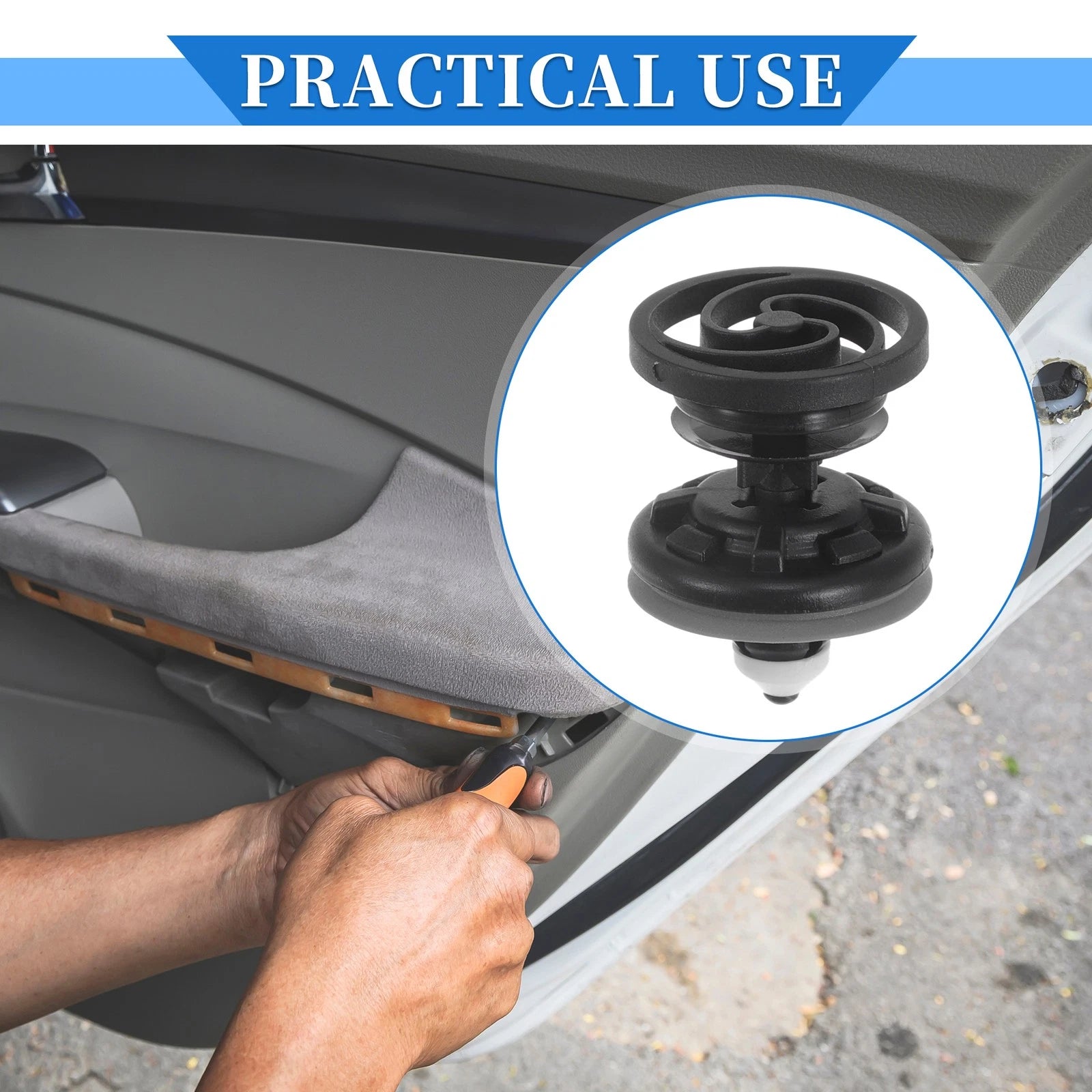 15 Pcs Door Panel Trim Retainer Clips for Audi A5 Quattro (2008–2023)
