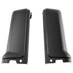 Set of 2 Black Steel Rear Bumper Ends for Ford F150 (2009–2014) 9L3Z17906CPTM LR