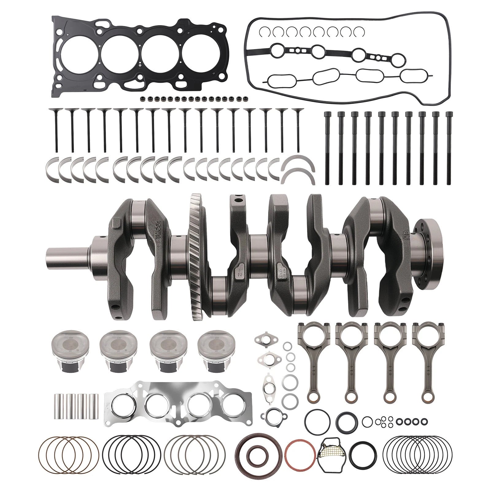 Engine Rebuild Kit for Toyota Corolla Camry RAV4 Scion tC 2.4L 2AZFE (2002–2015)