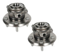 Set of 2 Rear AWD Wheel Bearings & Hubs for Chevy Equinox GMC Terrain (2010–2017)