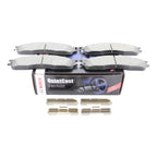 Set of 4 Bosch QuietCast Front Ceramic Brake Pads for Dodge Ram 1500 2500 3500 (2002–2023)
