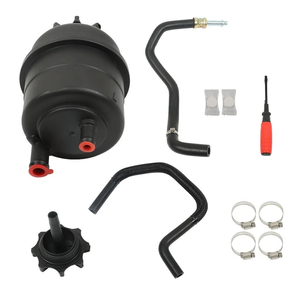 Power Steering Reservoir & Hose Kit for BMW 325i (1987–1995, 2001–2005) & Porsche (1983–1995)