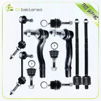 10-Piece Front Suspension Kit for Ford Crown Victoria, Mercury, Lincoln (1992–2011)