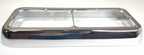 Chrome Plastic Headlight Bezels for Dual Rectangle 4x6 Headlamp (2000–2010)