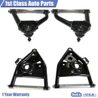 Set of 4 Front Upper Lower Control Arms for Chevy C10 (1963-1972)