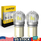 2X BA15S LED Reverse Backup Light Bulb 7506 1156 6000K for Ram 1500 (1994–2001)