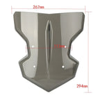 Windscreen Shield w/ Bracket for YAMAHA MT-09 FZ-09 (2017-2018) Black