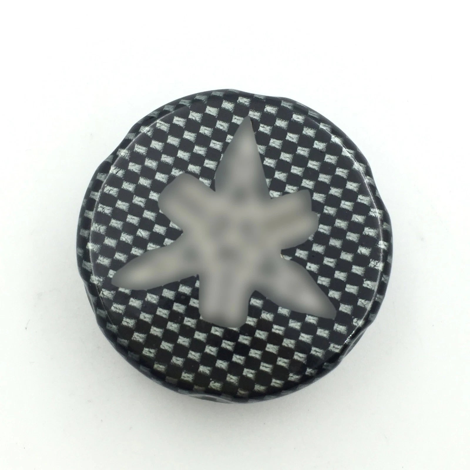Carbon Fluid Reservoir Cap Cover for Yamaha FZ1 (2001–2009), R1 (1998–2009), R6 (1999–2009)
