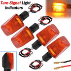 Set of 4 Turn Signals for Suzuki DR125 DR200 DR250 DR350 DR650 GSXR750 GSXR1100