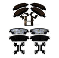 Set of 4 Brake Pad Sets for Cadillac Escalade, GMC Yukon, Chevy Tahoe (2002–2020)