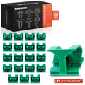Set of 20 Rocker Moulding Skirt Fastening Clips for BMW