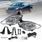 Front Fog Lights with Wiring and Switch for Hyundai Elantra (2011–2013)