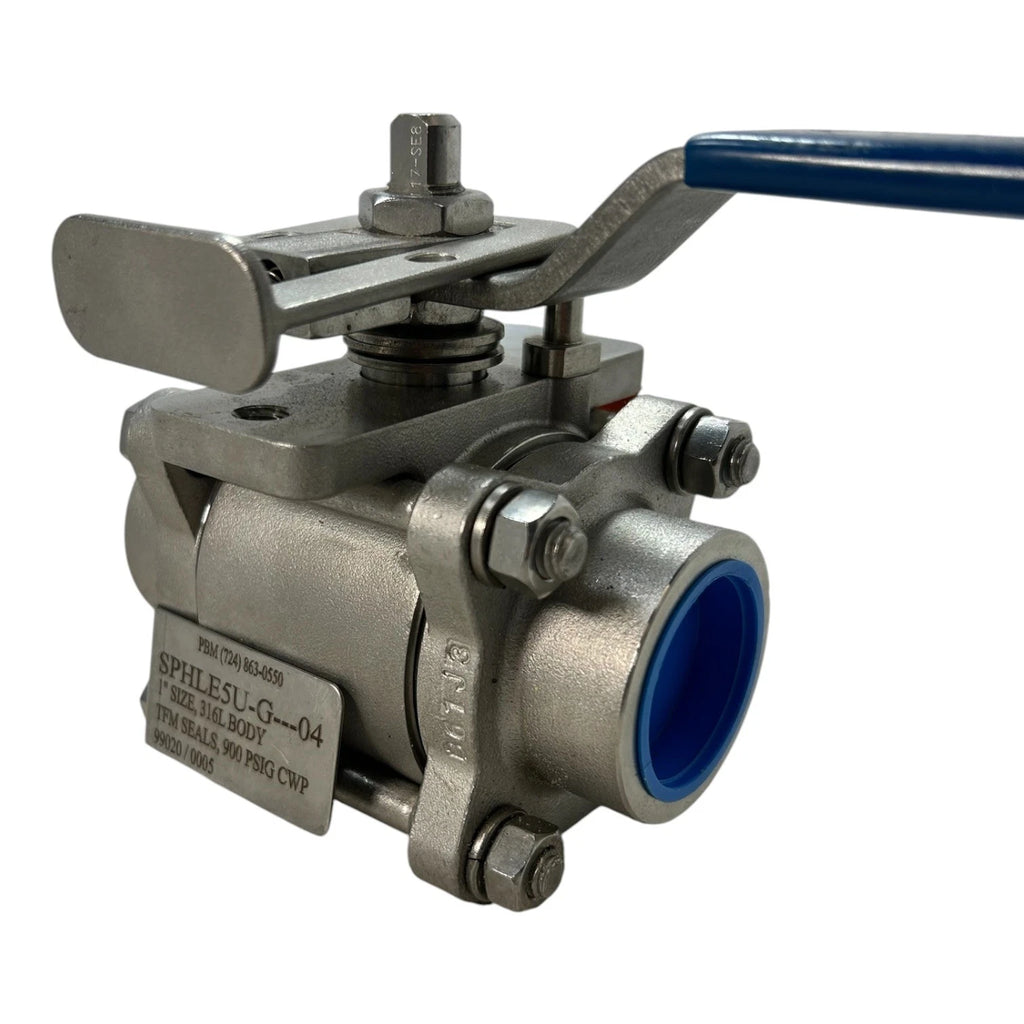 1'' Marine 316L Stainless Steel Ball Valve PBM SPHLE5U-G-04