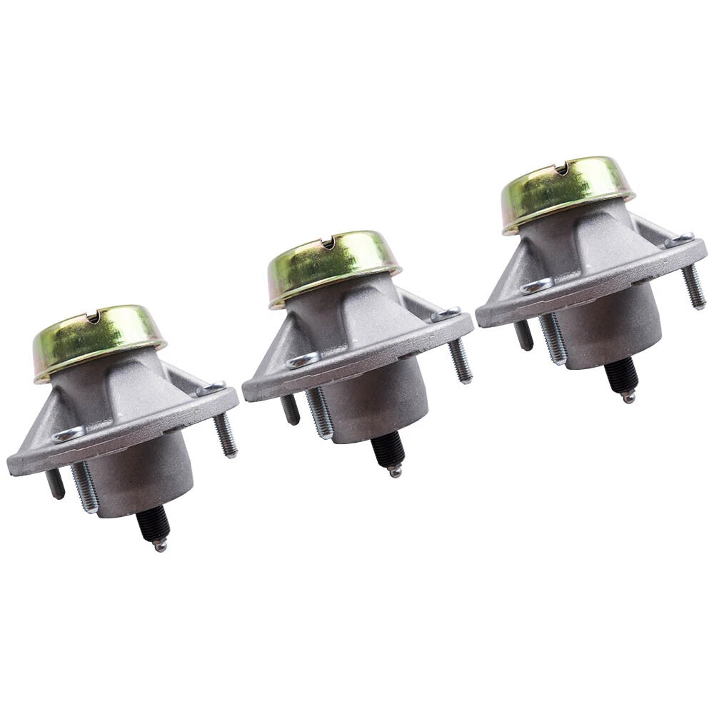 3X Spindle Assembly for John Deere 48" 54" 62" Deck (AM135349 AM144377)