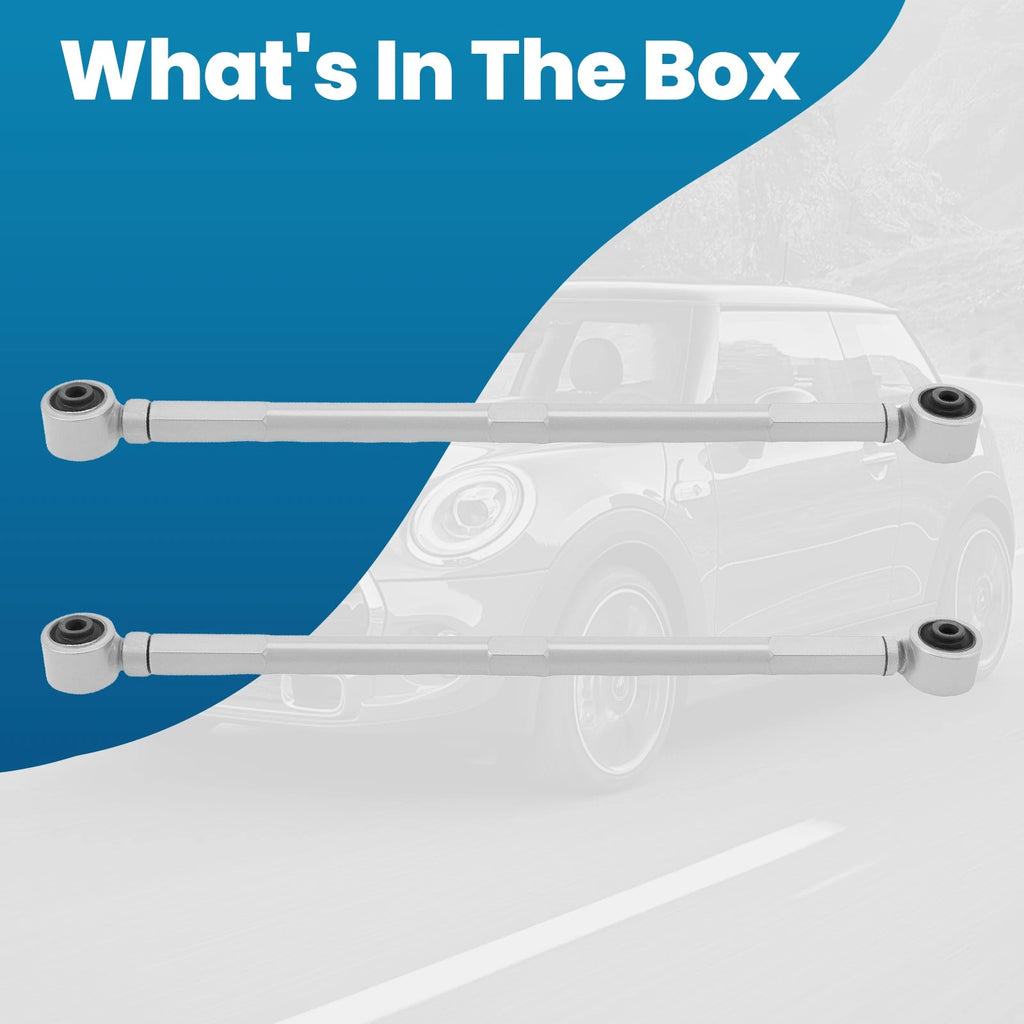 2X Rear Lower Camber Arms for MINI Cooper R53 R55 R56 R57 R58 R59