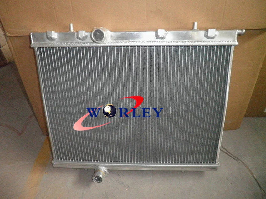 Aluminum Alloy Radiator + Fan for Peugeot 206 (1999-2006)