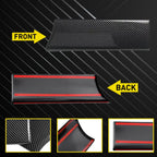 2X Console Armrest Switch Button Trim Decor Carbon for Mercedes GLC X253 (2015–2020)