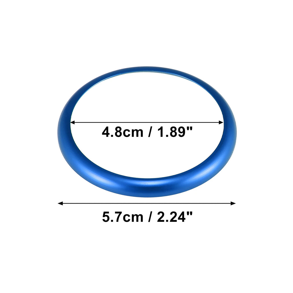 Multimedia Knob Ring Blue for BMW 1 2 3 4 5 6 7 Series X2 X3 X4 (1)