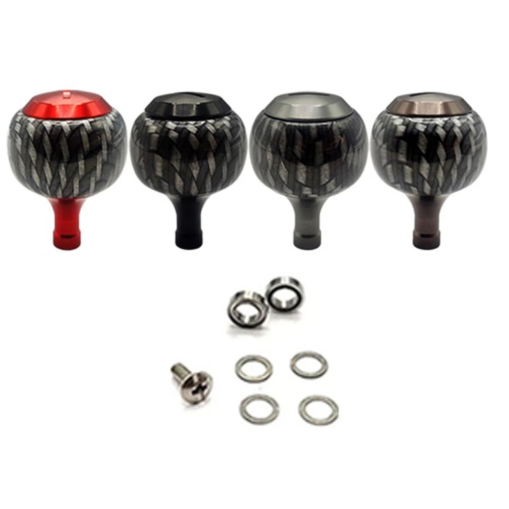 Fishing Reel Knob for Not The Entire Reel (Carbon Fiber)