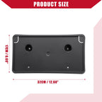 License Plate Frame Bracket for Dodge Ram (2013–2022) Plastic Black