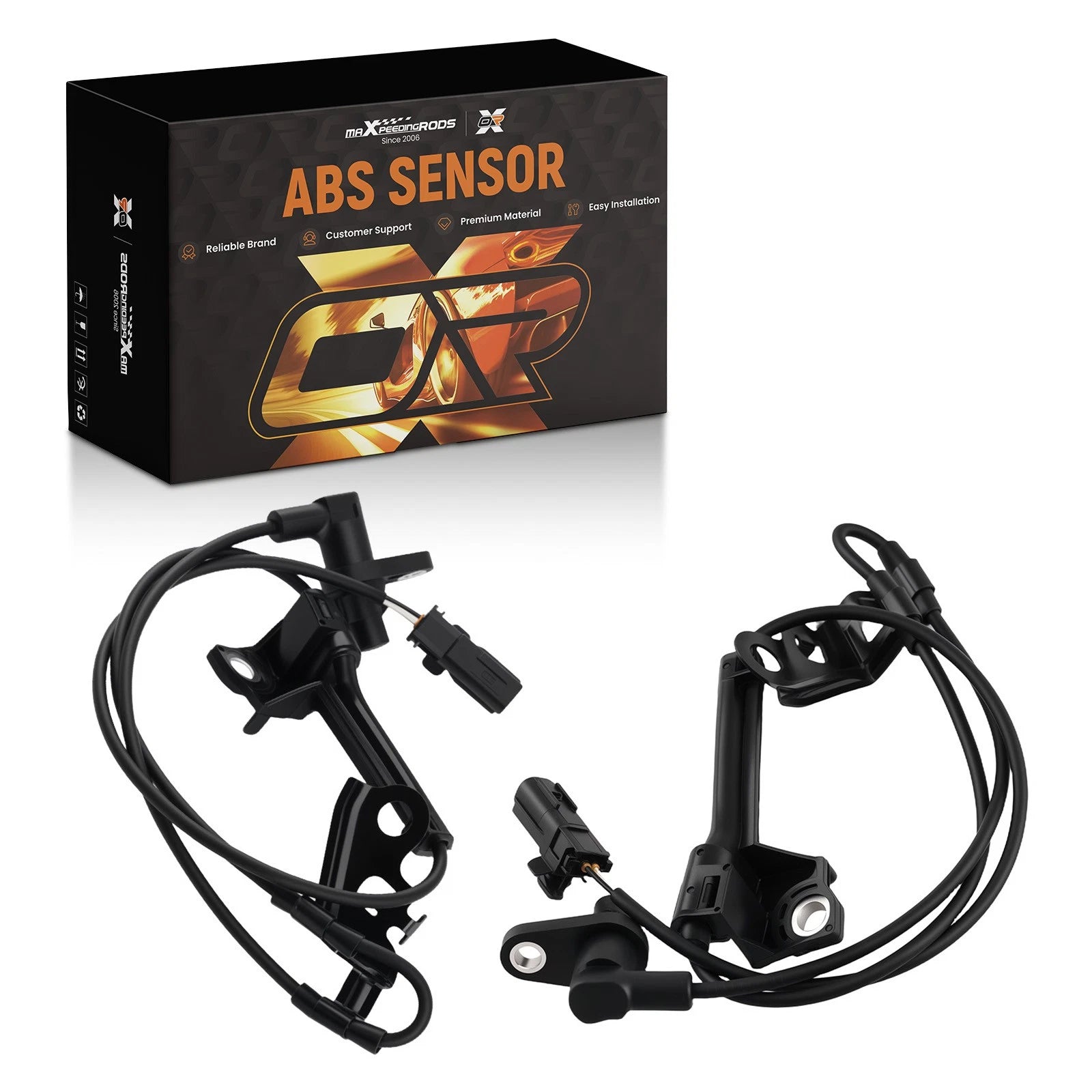 ABS Wheel Speed Sensor Set of 2 for Toyota Corolla (2009–2013) 89543-12100
