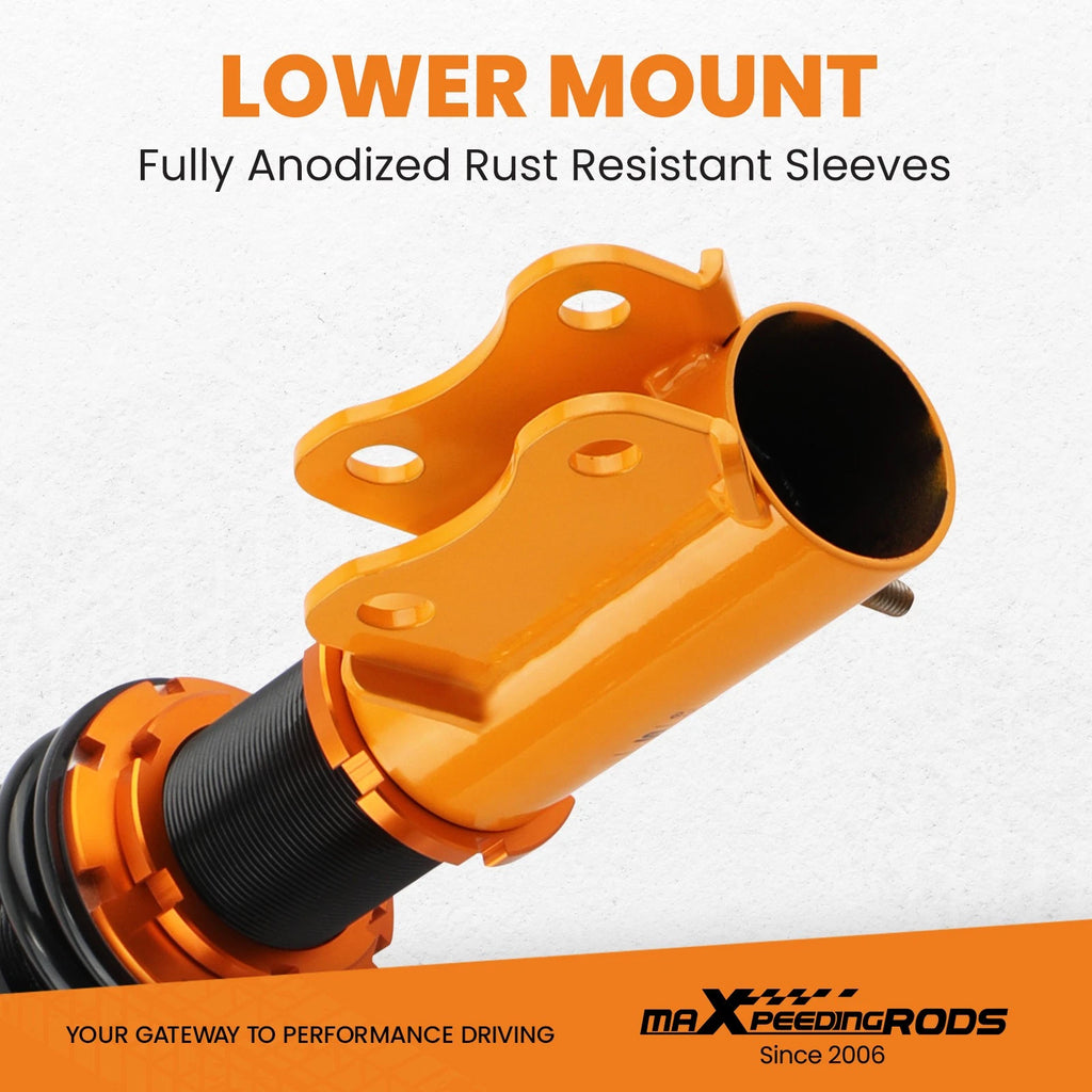 24-Way Adjustable Racing Coilovers for Mitsubishi Lancer (2002-2006)
