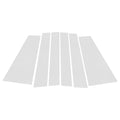 Set of 6 Door Pillar Window Trim for Toyota Sienta (2022–2024) Chrome