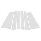 Set of 6 Door Pillar Window Trim for Toyota Sienta (2022–2024) Chrome