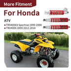 Front & Rear Shock Absorbers for Honda Sportrax 400 TRX400EX (1999–2008)