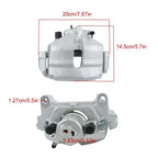 2X Brake Caliper Set w/Bracket for Volkswagen Passat 2.0L (2006–2008)