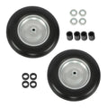 2-Pack Wheelbarrow Tire and Wheel 14.5x4-8 with 5/8" Bearings for Garden Cart