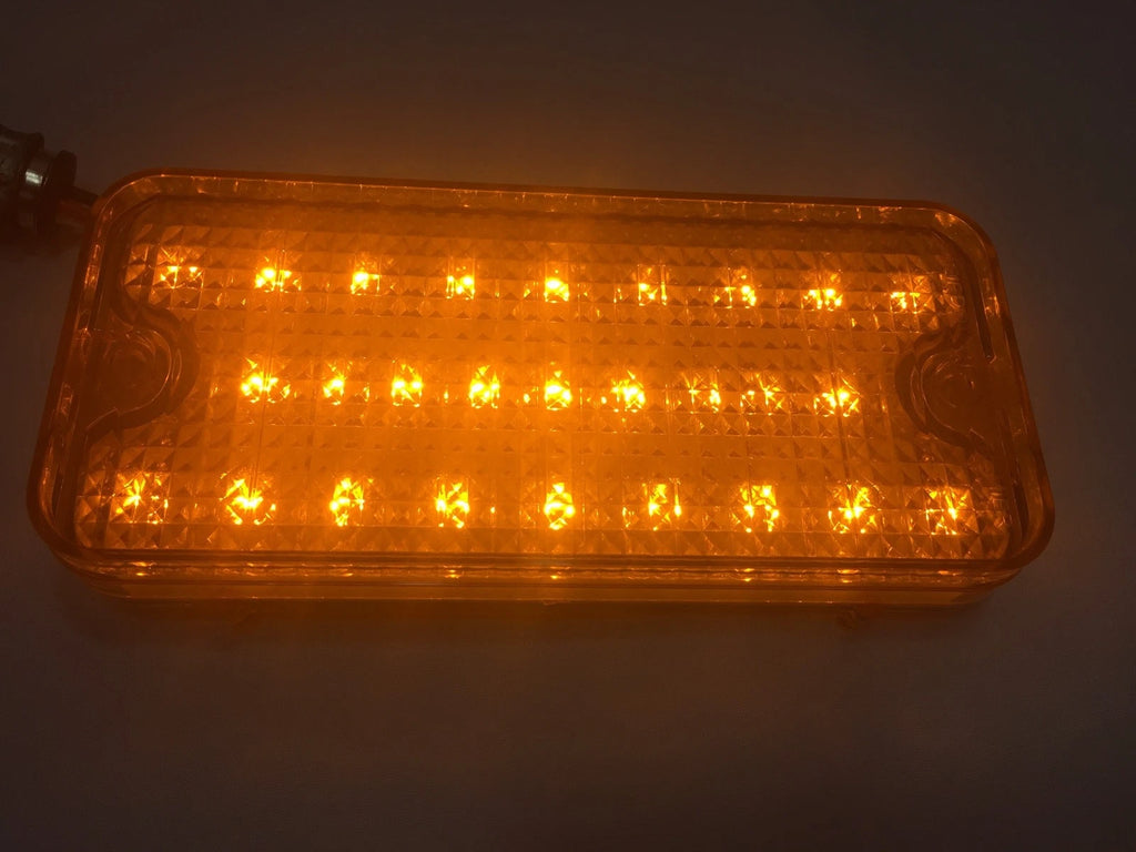 LED Amber Turn Signal Parking Light Pair Left for 1967–1968 Chevy Pickup